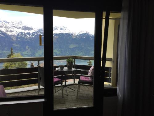 ระเบียง/ชานเรือน, Apartments Seeblick mit Anbindung an ein 4-Sterne-Hotel in เบอาเท็นแบร์ค