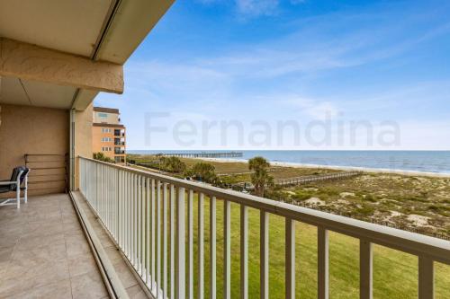 Ocean view from the master bedroom and living room with a spacious balcony - image 3