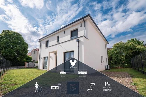 Enchanted house Disneyland Paris gîte à louer Montévrain