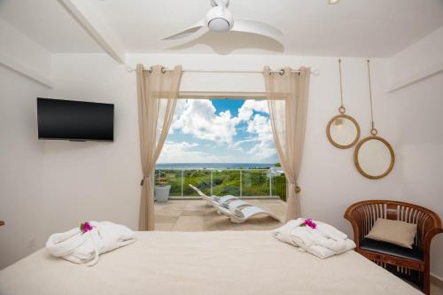 Villa Olina vue mer, jardin piscine in Grand-Bourg