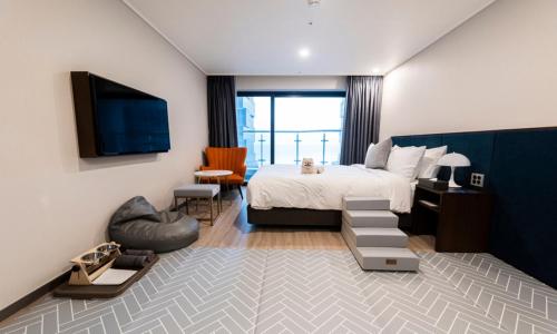 1 double bed
