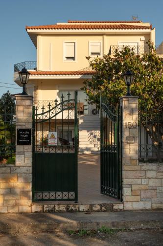 A szálláshely kívülről, Manolia house near beach, near airport in Ag. Marina (Kropia)