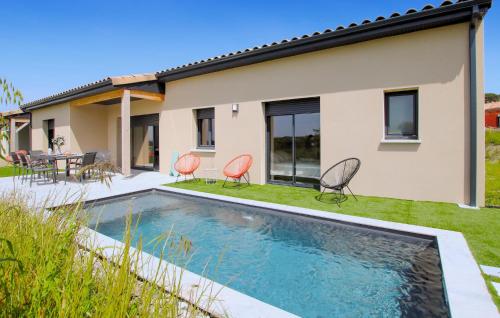 Peldbaseins, Stunning Home In Puy St Martin in Puī Senmartēna