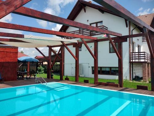 Swimming pool, Vila Sol in Prejmer