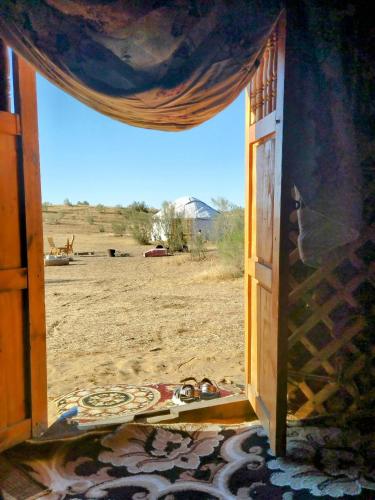 Authentic Uzbek Yurt Camp eco-friendly in Nurota