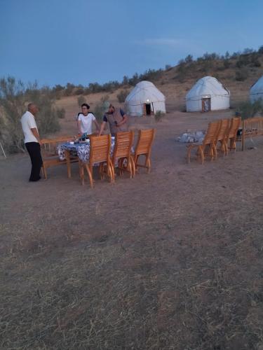 Authentic Uzbek Yurt Camp eco-friendly in Nurota