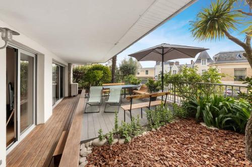 Clémenceau - Centre Dinard - Terrasse/plage 50m