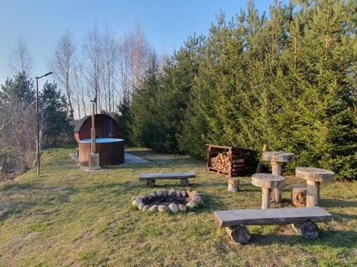 Domek Pod Lasem in Ольштинек