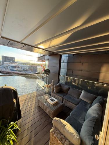 Spacious apartment with sea-view and sunset, Oslo (foto 10)