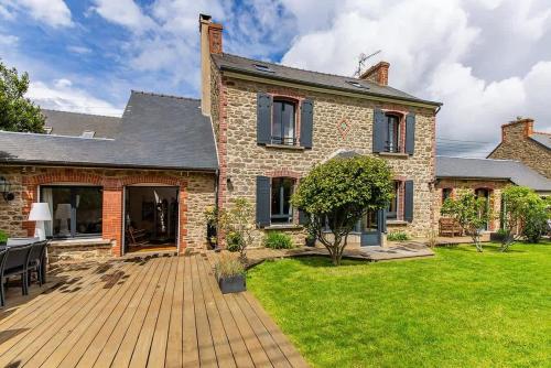 CLOS HILY - Maison d'exception à Dinard - 10 pers chambre d'hôte Dinard