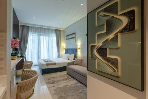 Seven Palm Stylish Beachfront Studio, Dubai