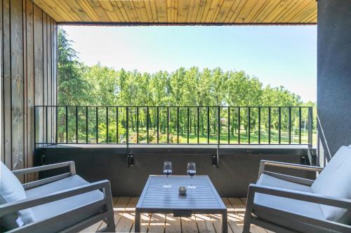 Balkons/terase, Auberge de la Caillere in Cande-sur-Beuvron