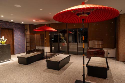 Lobby, KAMENOI HOTEL KUSATSU YUBATAKE in Kusatsu