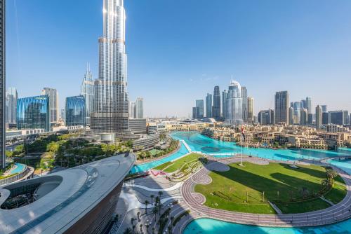 Burj Fountain Luxe Stay - 3605, Dubaj (zdjęcie 4)