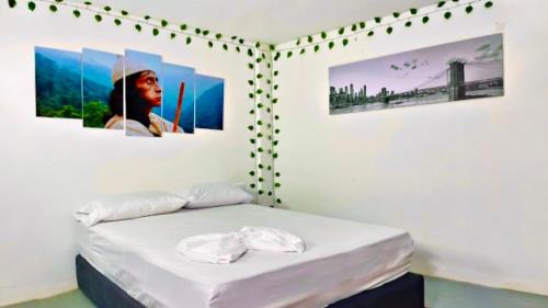 1 double bed