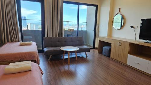Bột Tourist Apartment - Flc Sea Tower Quy Nhơn - 공용 라운지/TV 시청 구역