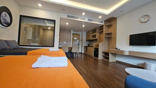 Bột Tourist Apartment - Flc Sea Tower Quy Nhơn - 공용 라운지/TV 시청 구역