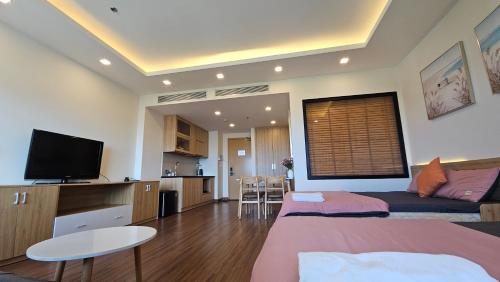 Bột Tourist Apartment - Flc Sea Tower Quy Nhơn - 공용 라운지/TV 시청 구역