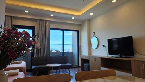 Bột Tourist Apartment - Flc Sea Tower Quy Nhơn - 공용 라운지/TV 시청 구역