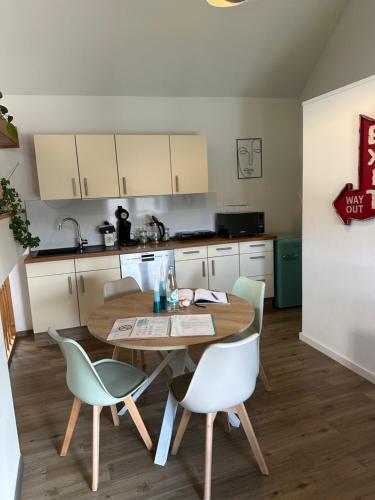 ห้องครัว, Ferienwohnung Westerburg in เวสเทอร์บูร์ก