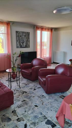 gedeelde lounge/tv-ruimte, Escale vélo La petite Reine (Escale velo La petite Reine) in Cavaillon