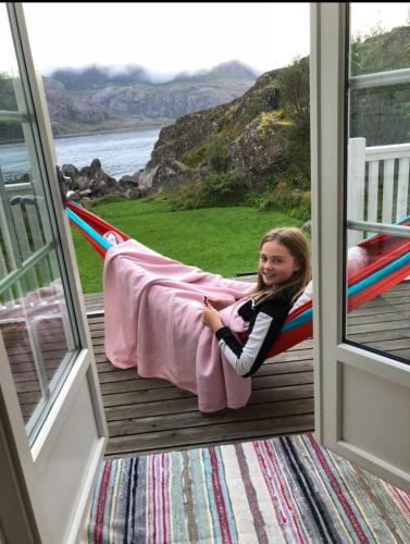 Балкон/тераса, Vettingstua, beautiful house down by the sea. in Gravdal