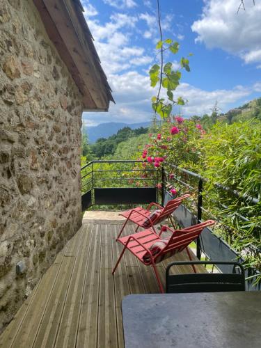 A szálláshely kívülről, La Demeure des Maitres in Thueyts