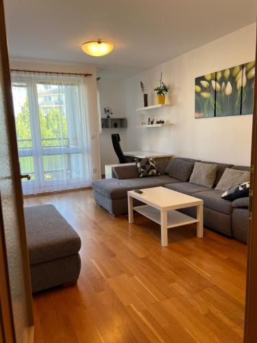 A large 1 bedroom apartment with an available private parking, Прага (фото 7)
