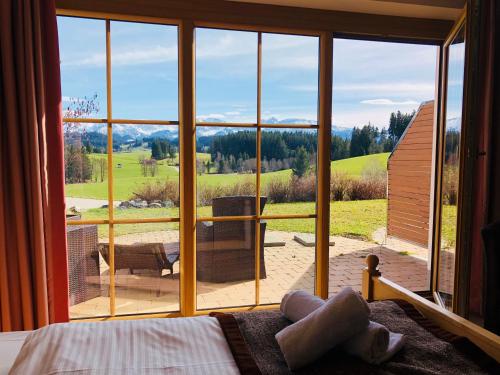 Kilátás, Ferienhof Paulsteiner Goldhasen in Ruckholz