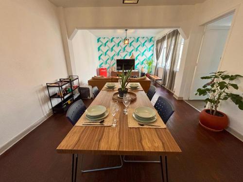 3 BR double place studio & apartment Condesa