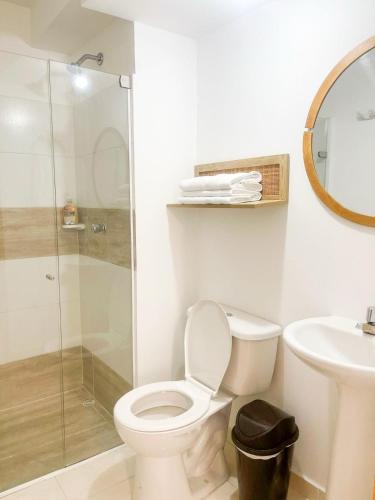 Zuhanyzó, Comfortable and central apartment in Bquilla in Malambo