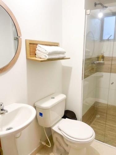 Zuhanyzó, Comfortable and central apartment in Bquilla in Malambo