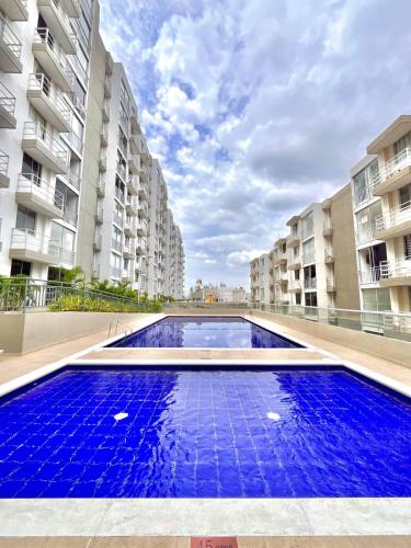 Úszómedence, Comfortable and central apartment in Bquilla in Malambo