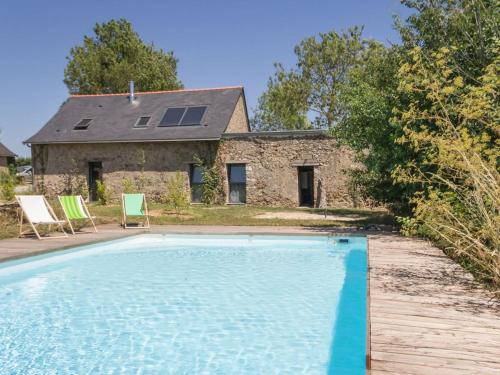 . Gîte écolabel entre Angers et Loire, piscine chauffée, jardin clos, calme et charme authentique - FR-1-306-847