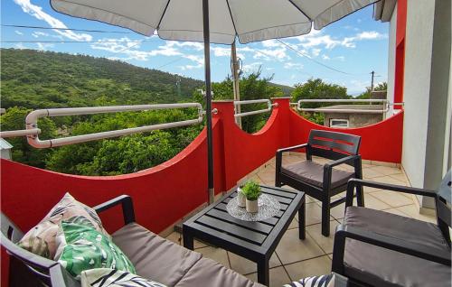 Balkons/terase, Pet Friendly Home In Krizisce in Mali Dol