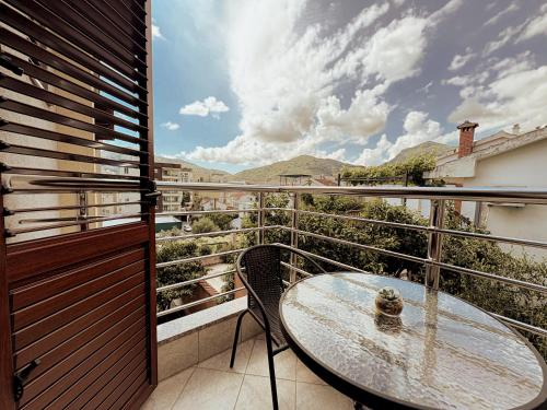 Balkon/teras, Boutique Hotel Moonstar in Budva