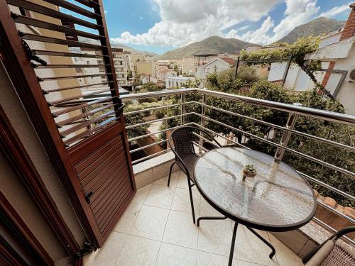 Balkon/teras, Boutique Hotel Moonstar in Budva