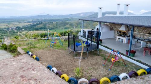 Viesnīcas āriene, Dreamy Farm in Delvinë