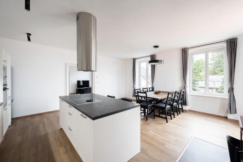 廚房, Vacov Apartment in 華哥夫