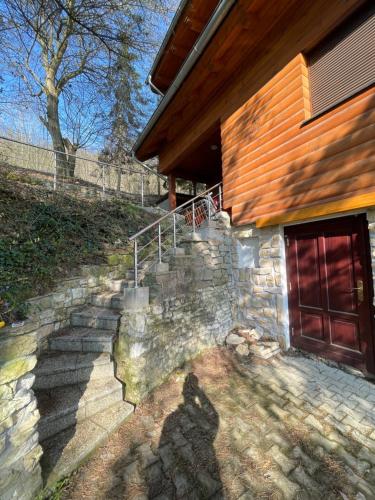 A szálláshely kívülről, Chata Křivoklát (Chata Krivoklat) in Krivoklat