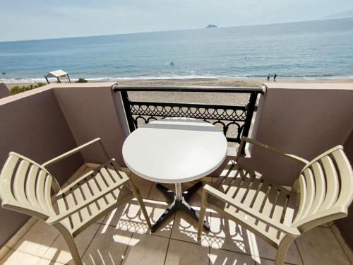 View, ARTEMIS beach studios in Adelianos Kampos