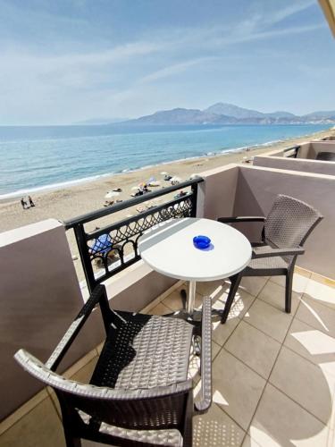 View, ARTEMIS beach studios in Adelianos Kampos
