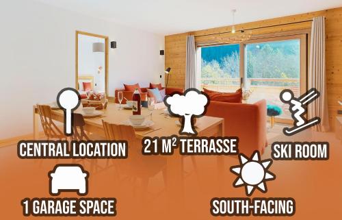 Evasion Alpine - Vue imprenable & Confort Moderne - Location saisonnière - Champagny-en-Vanoise