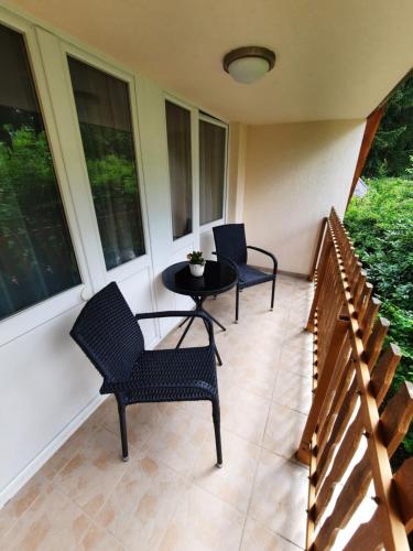 ระเบียง/ชานเรือน, Somhegy Vendégház (Somhegy Vendeghaz) in มาทรัสเซนทิเมอร์