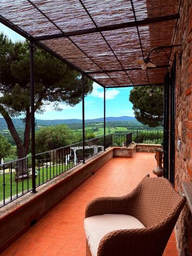 Kilátás, CASA VASARI Holiday Suites TUSCANY in Lucignano