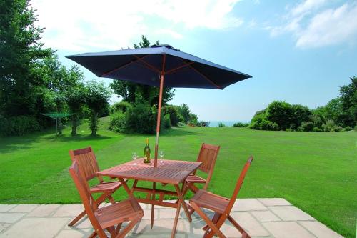 balkong/terrass, Sea-view Apts Ferry Savings in Västra Ventnor