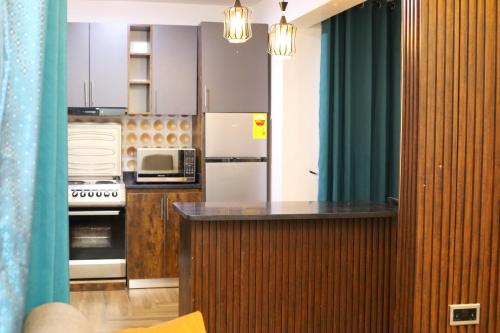 Konyha, Harridon Luxury Apartment 1 in Tema