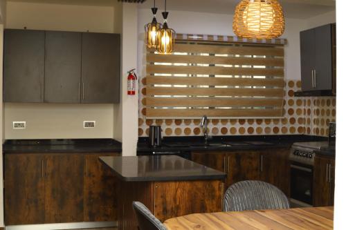 Konyha, Harridon Luxury Apartment 1 in Tema