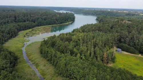 Domek letniskowy całoroczny nad jeziorem
