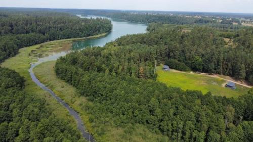 Domek letniskowy całoroczny nad jeziorem
